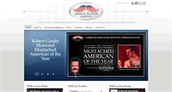 Desktop Screenshot of americanmustacheinstitute.org